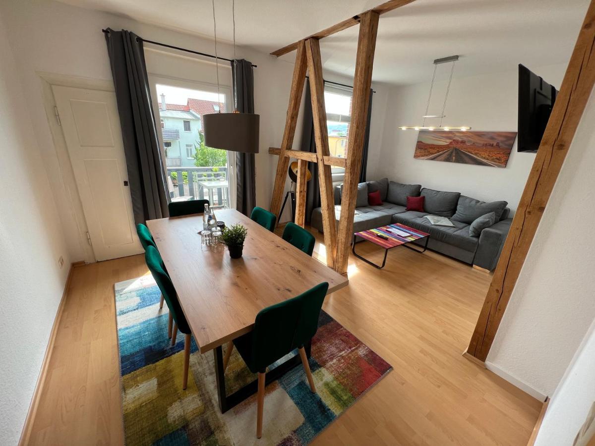 Jena City Apartment, Balkon, Sonnig, Wifi, Parkplaetze, Naehe Zentrum المظهر الخارجي الصورة